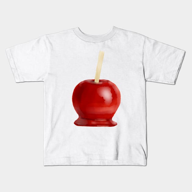 Candy Apple Kids T-Shirt by melissamiddle